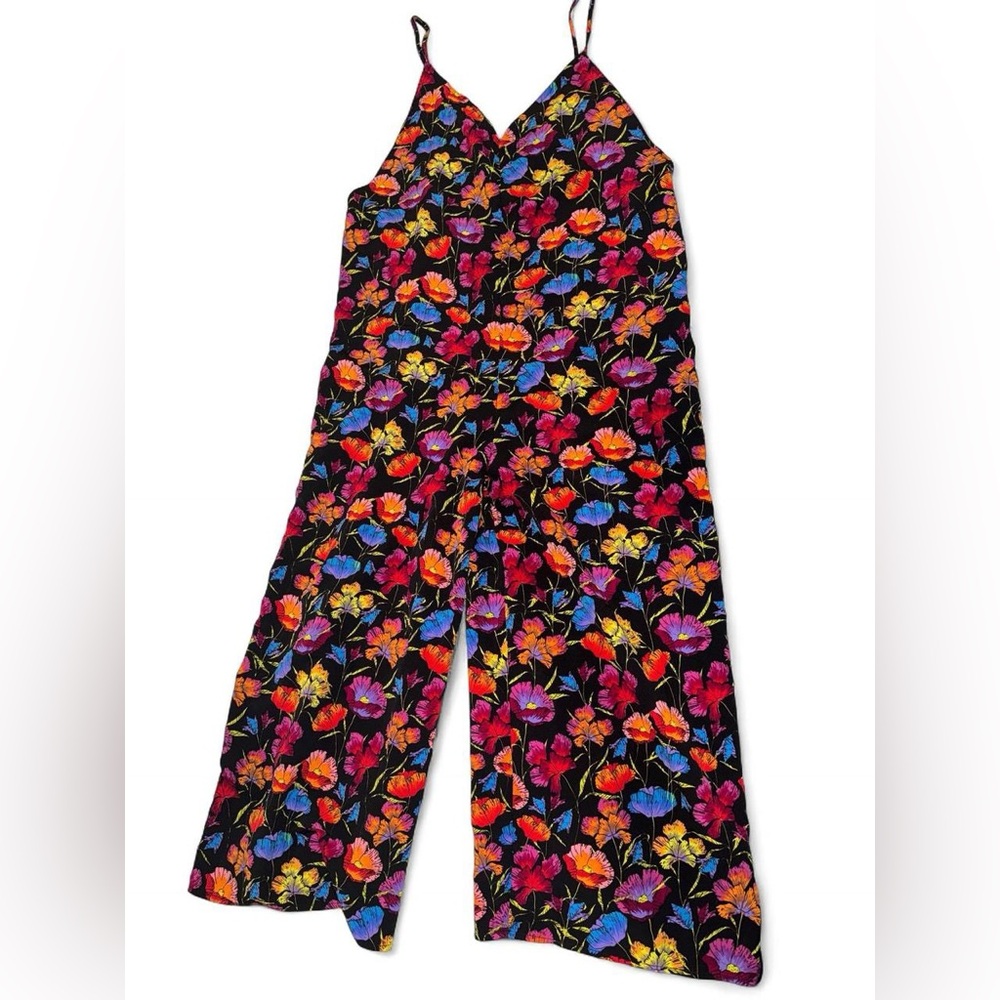 Topshop Multicolor Floral Jumpsuit